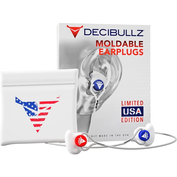 Decibullz Custom Molded Earplugs USA Edition